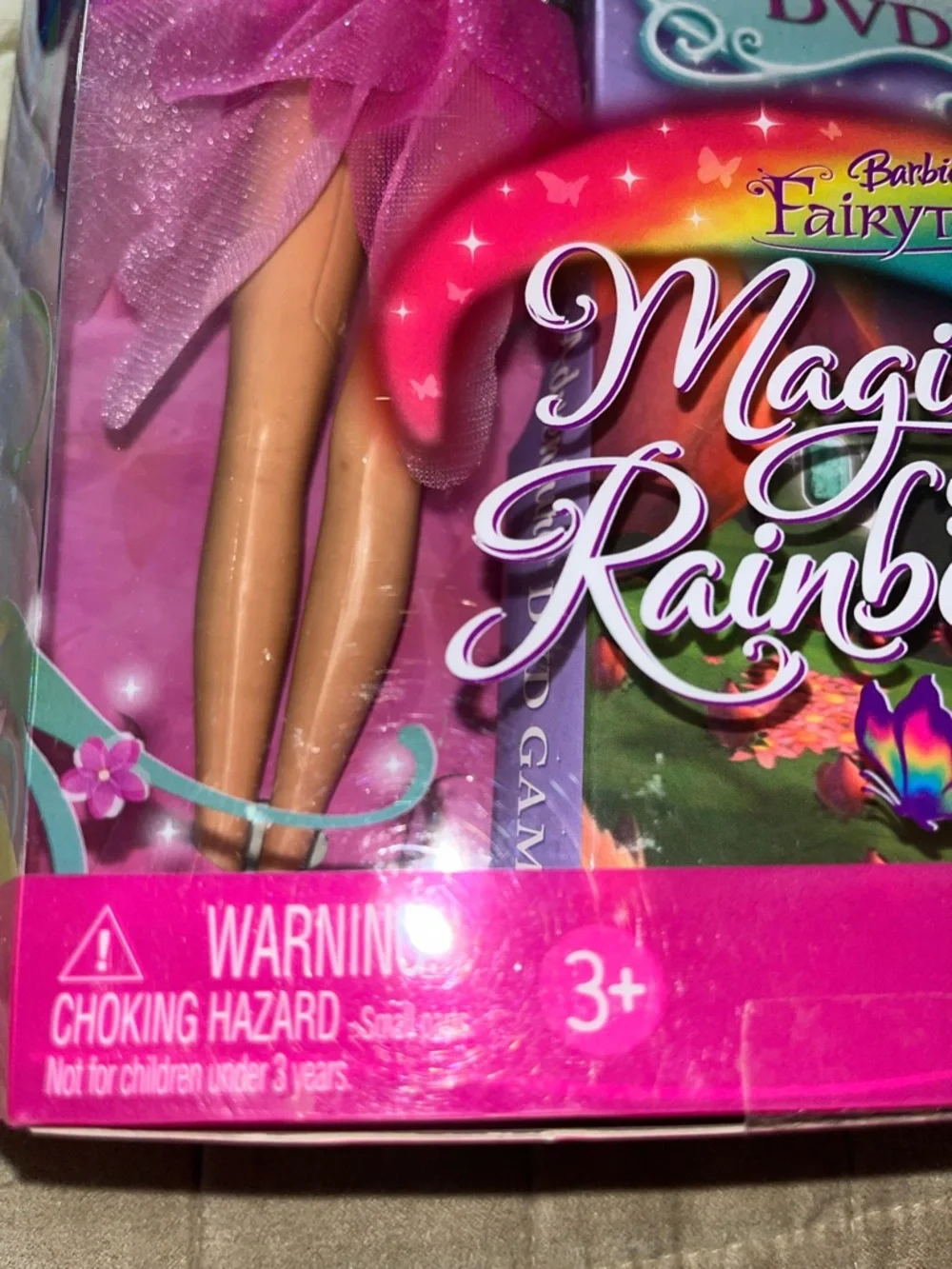 NWT Barbie Rainbow Adventure Fairytopia Doll & Fainbow Adventures DVD game - Picture 7 of 10